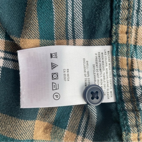 Omni-Wick Mens Plaid Flannel Shirt XXL Columbia - Picture 6 of 11